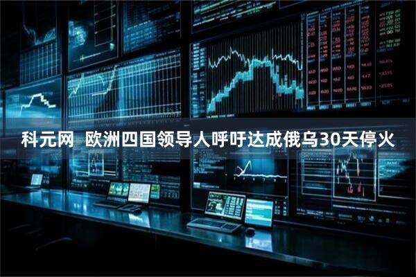 科元网  欧洲四国领导人呼吁达成俄乌30天停火