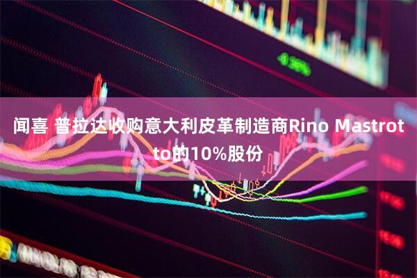 闻喜 普拉达收购意大利皮革制造商Rino Mastrotto的10%股份