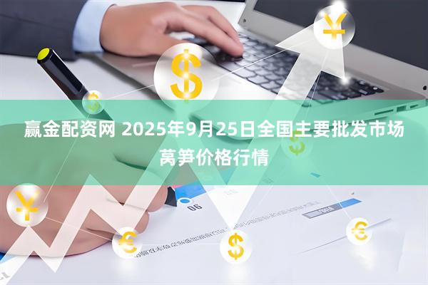 赢金配资网 2025年9月25日全国主要批发市场莴笋价格行情